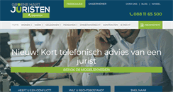 Desktop Screenshot of groenehartjuristen.nl